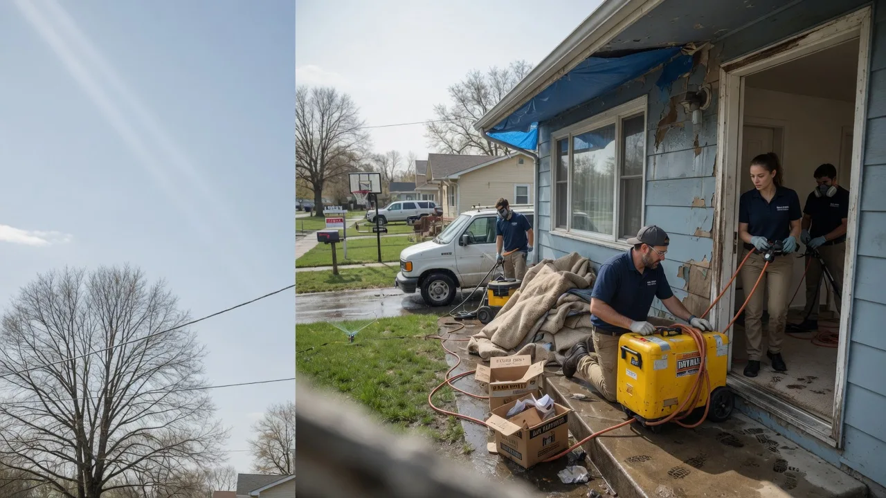 Basement Flood Cleanup in Dalton, PA near me